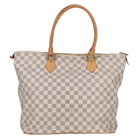 LOUIS VUITTON Damier Azur Saleya GM Tote Bag - Picture 2 of 16